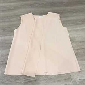 Vince Sleeveless Blouse in Light Pink